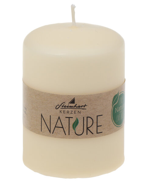 Classic Nature Stumpenkerzen Creme 8 x Ø 5,7 cm