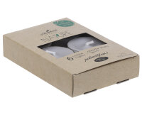 Teelichter "Nature" Grau 6er-Pack