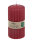 Nature Rillenkerze Stumpen Nature Altrot 11 x Ø 5,7 cm