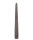 Spitzkerzen Grau 24 x Ø 2,4 cm, 12 Stück