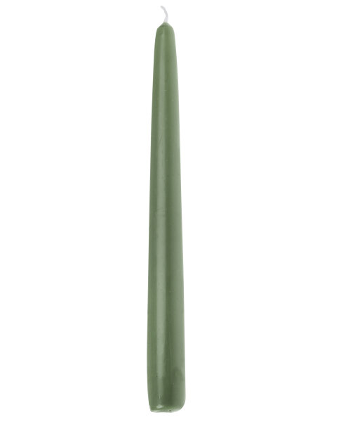 Spitzkerzen Salbei 24 x Ø 2,4 cm, 12 Stück