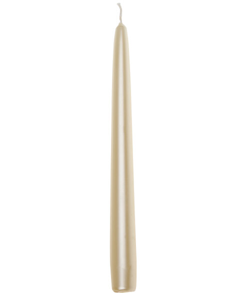 Spitzkerzen "Edelglanz" Champagner 24 x Ø 2,4 cm, 12 Stück