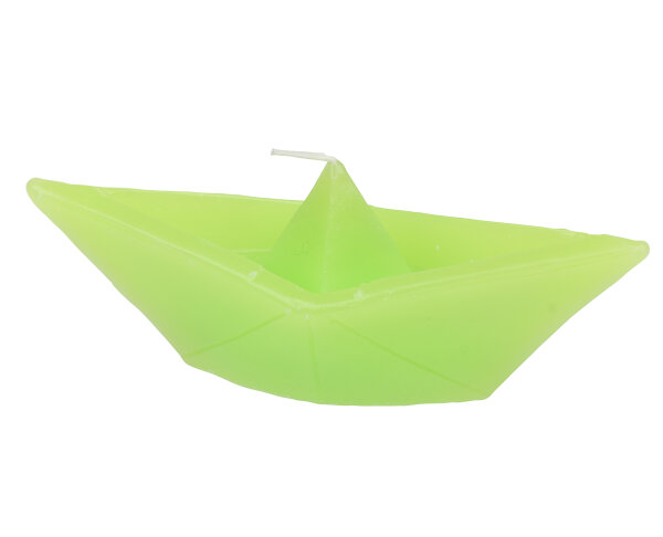 Schwimmkerze "Schiff" Limette 5/14,1 x Ø 5,4 cm