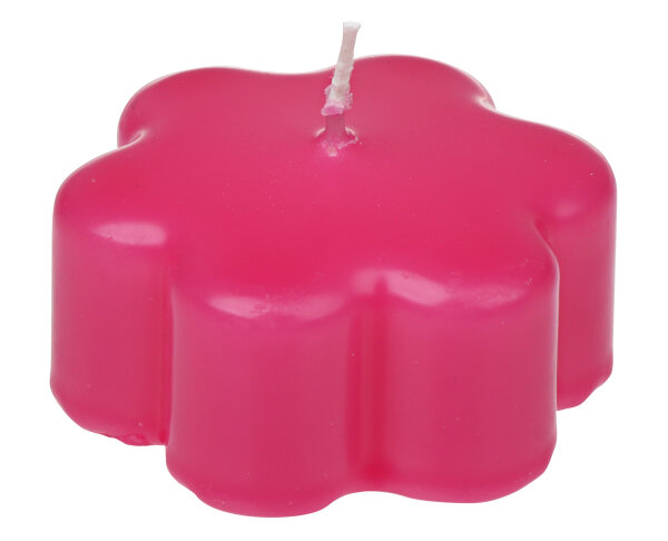 Schwimmkerze "Blume" Pink 3,5 x Ø 7 cm
